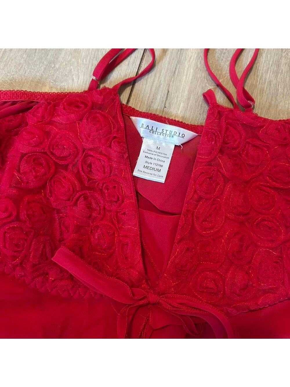 Rosette cami lingerie top